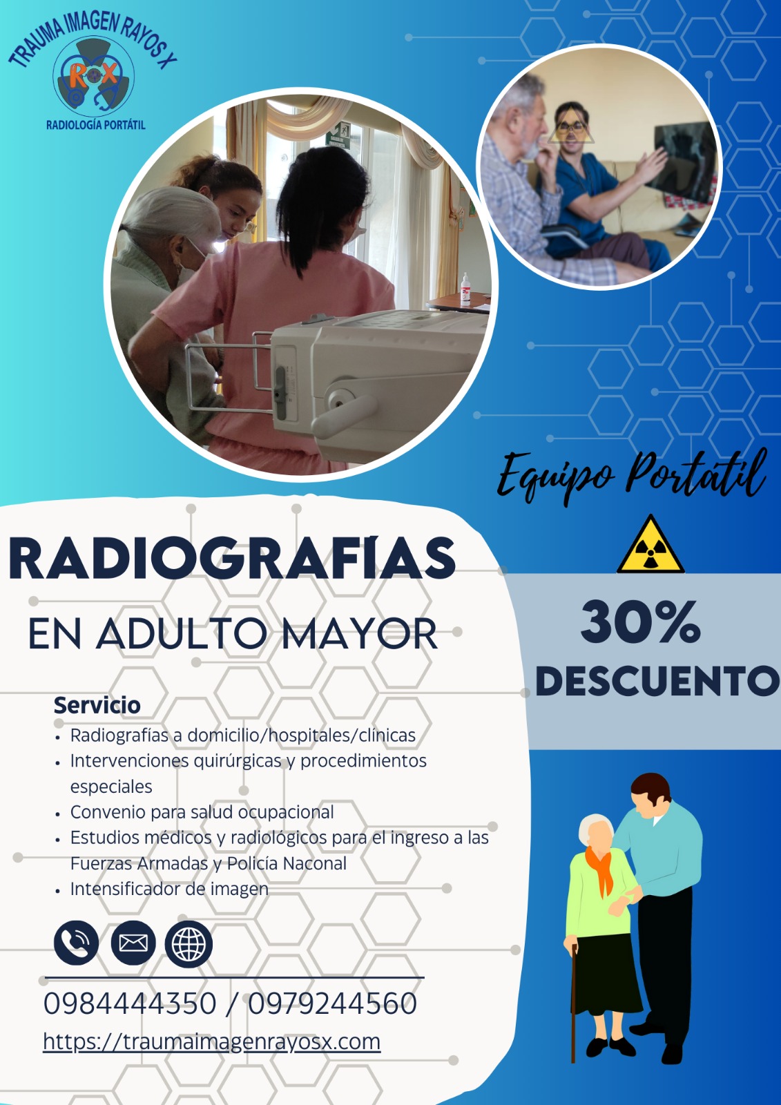 Revisión de estudio a domicilio